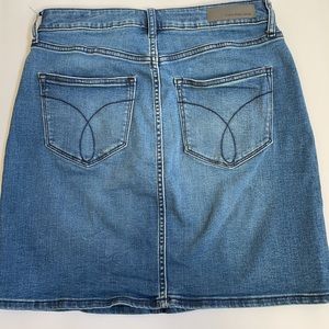 Vintage Calvin Klein Denim Mini Skirt